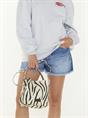 BAG CHIARA BROWN STRIPES DELUXE SMALL