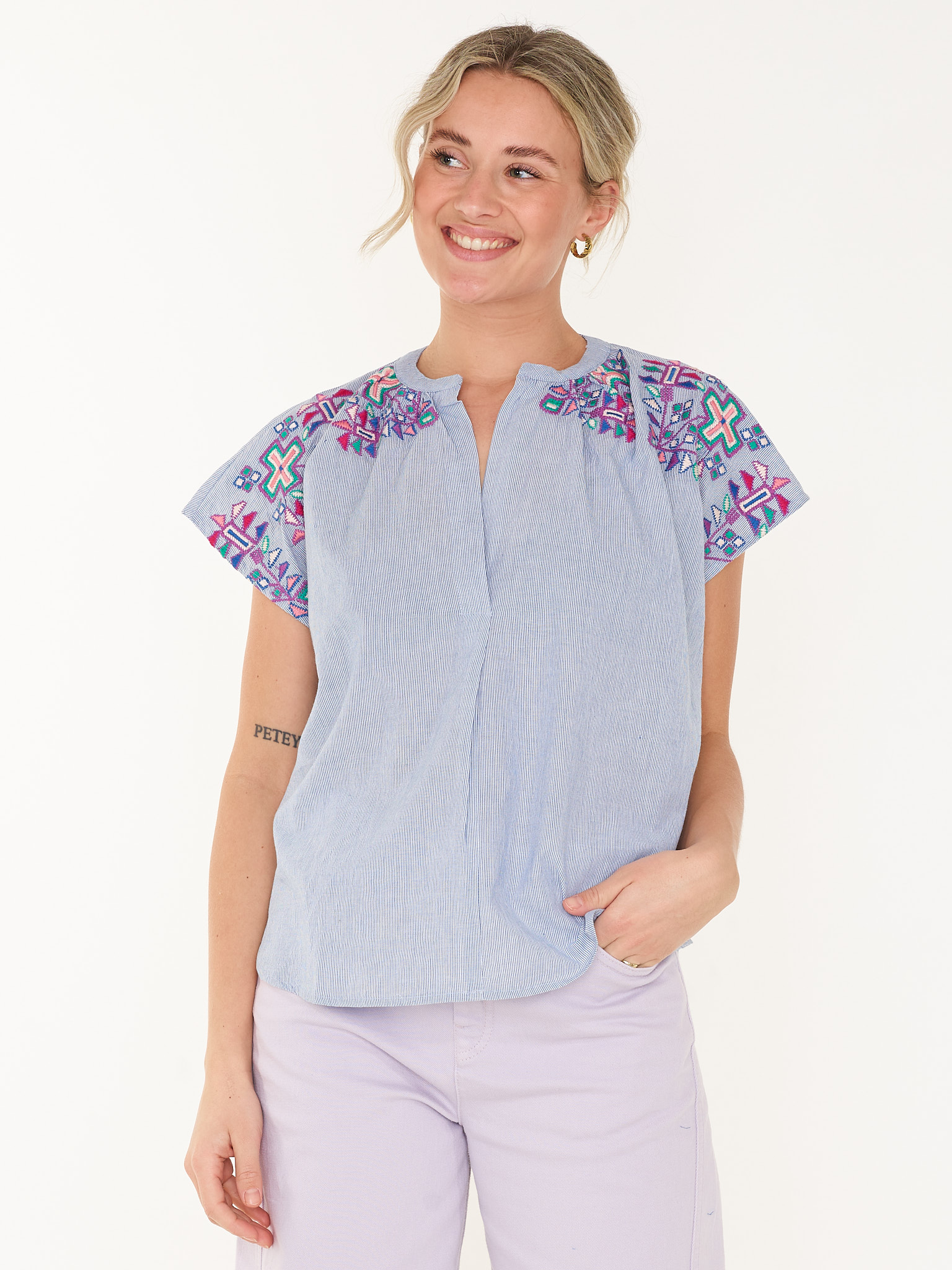 BLOUSE AMIE EMBROIDERY