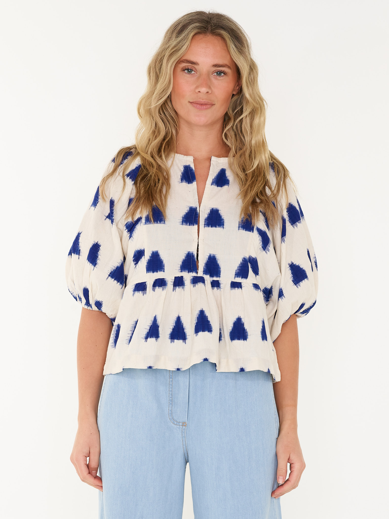 BLOUSE AVELON IKAT