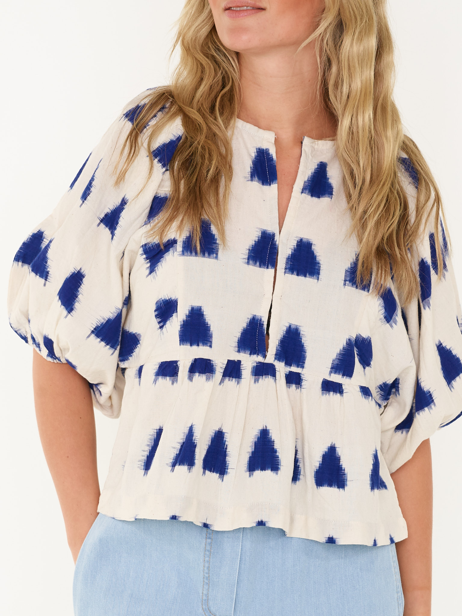 BLOUSE AVELON IKAT