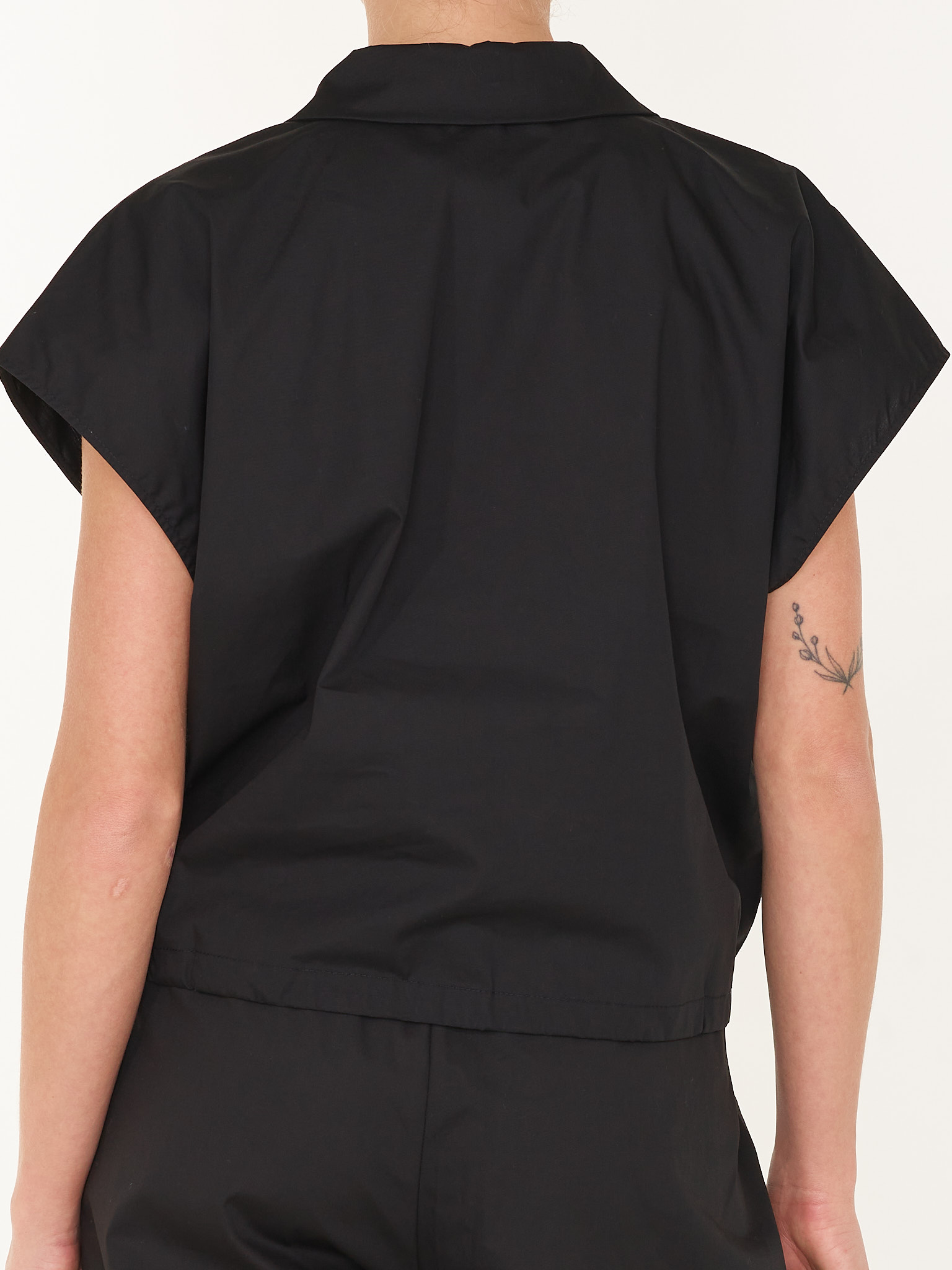 BLOUSE BIEKE POPLIN