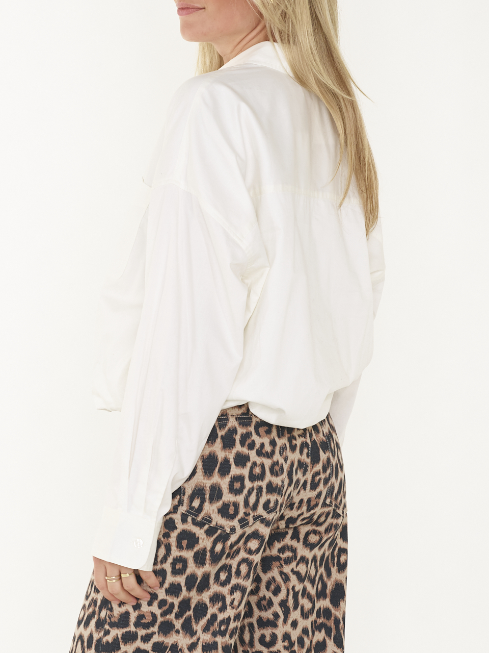 BLOUSE CROPPED BUTTON UP