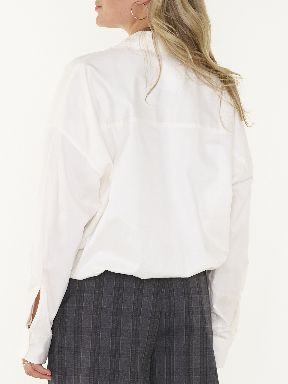 BLOUSE CROPPED BUTTON UP
