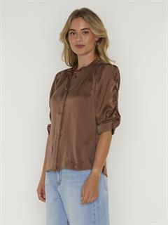 BLOUSE D6PERNAUD SILK SMOCKED