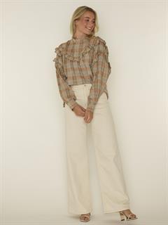 BLOUSE FELINE CHECK