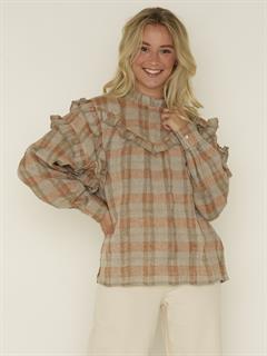 BLOUSE FELINE CHECK