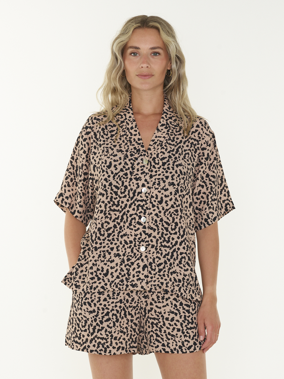 BLOUSE RESORT LEOPARD