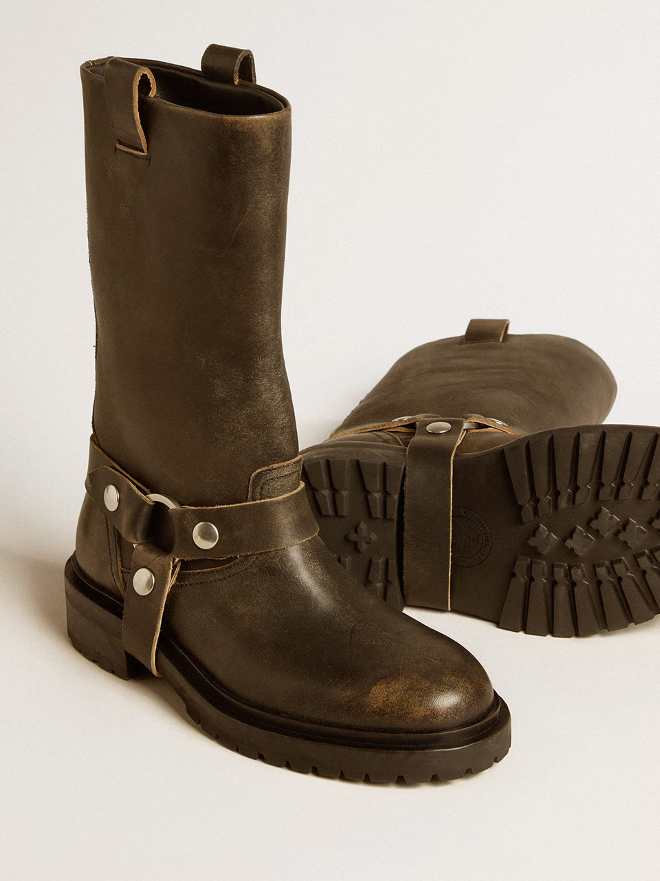 BOOT KURT DISTRESSED BULL