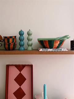 BOWL BIG CINNAMON STRIPED