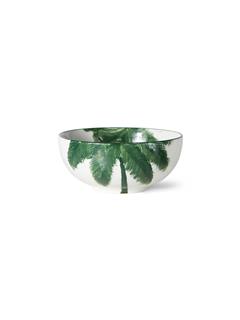 BOWL BOLD&BASICS CERAMICS PALMS GREEN