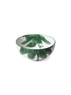 BOWL BOLD&BASICS CERAMICS PALMS GREEN