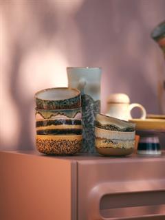 BOWLS 70S CERAMICS DESSERT HARBOUR SET OF 4