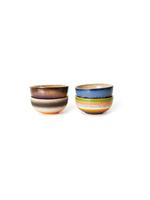 BOWLS 70S CERAMICS XS SIERRA SET OF 4