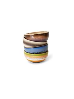 BOWLS 70S CERAMICS XS SIERRA SET OF 4