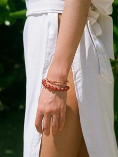 BRACELET CLEMENCE CARAMEL