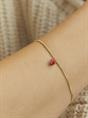BRACELET HEART BEAT GOLD PLATED
