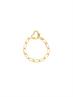 BRACELET LOCKED LOVE BRASS GOLDPLATED