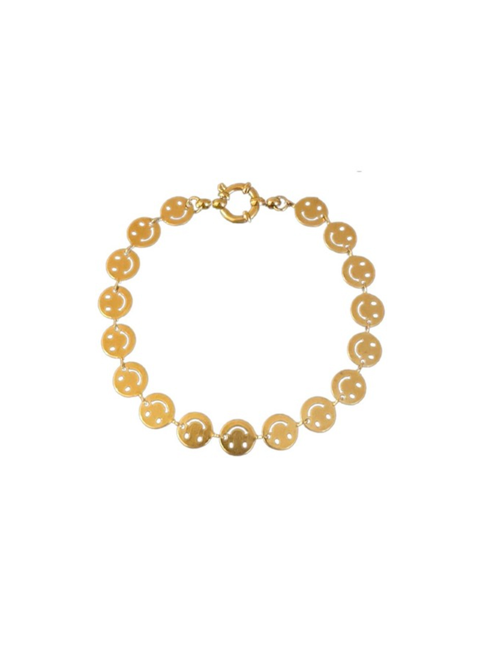 BRACELET SMILEY GOLD