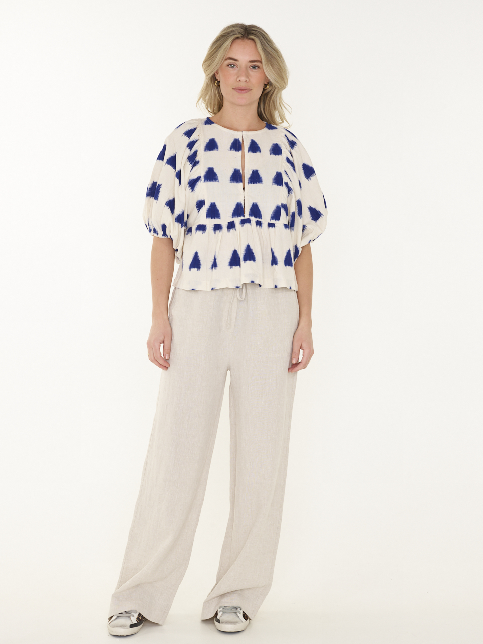 BROEK BASIL LINEN