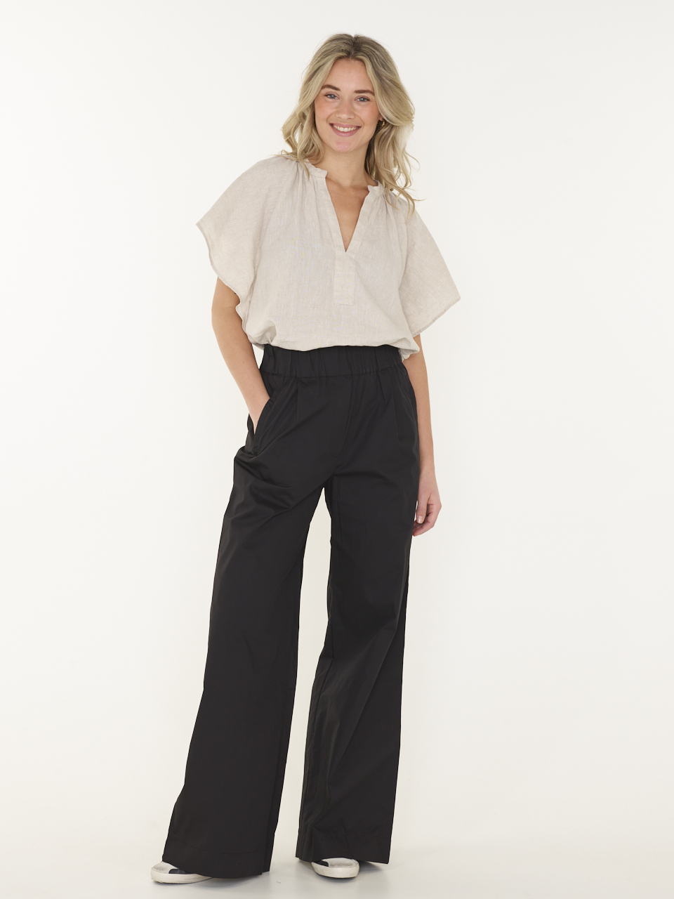 BROEK BENJI POPLIN