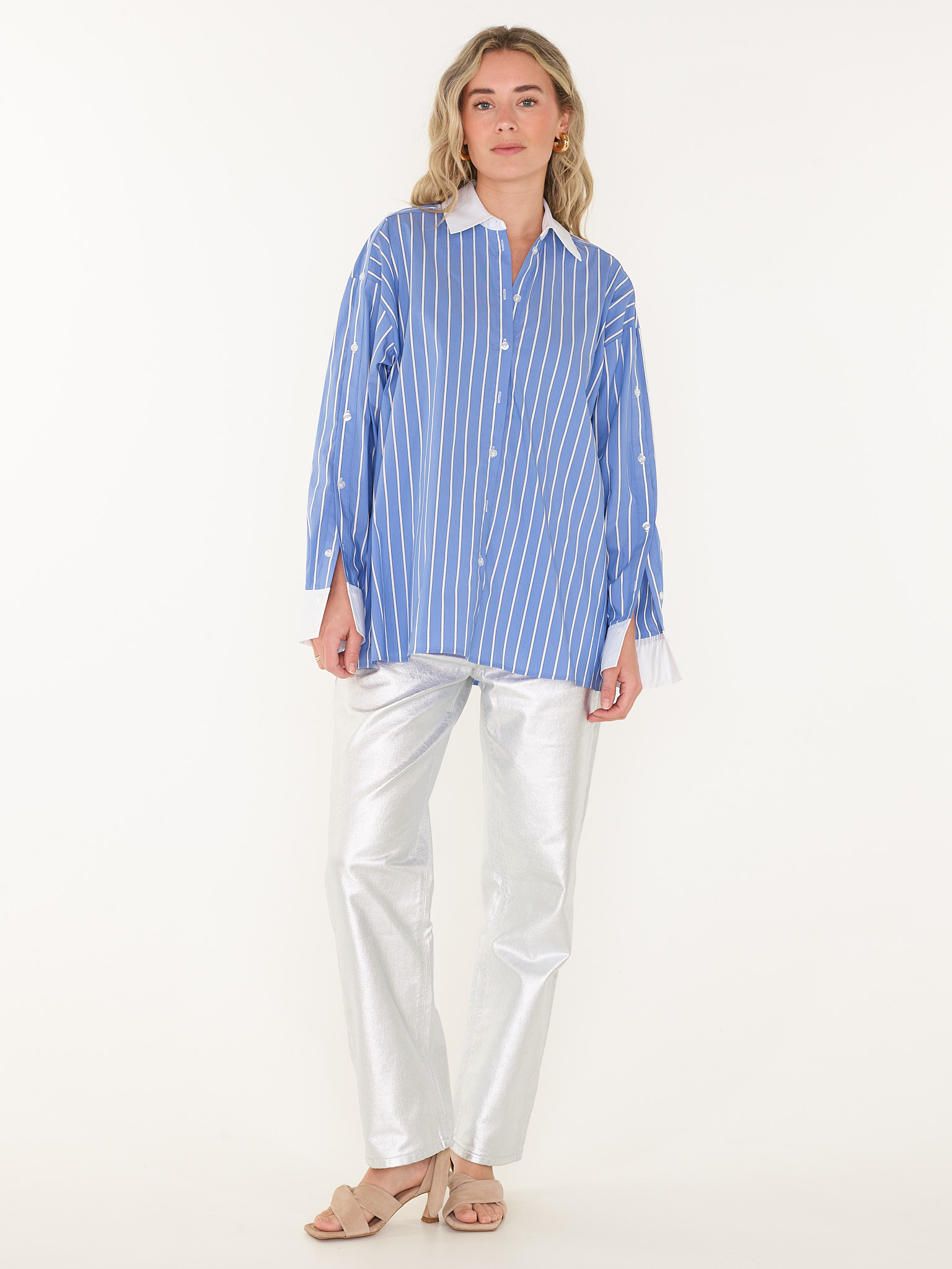 BROEK D6AXELLE STRAIGHT CROP