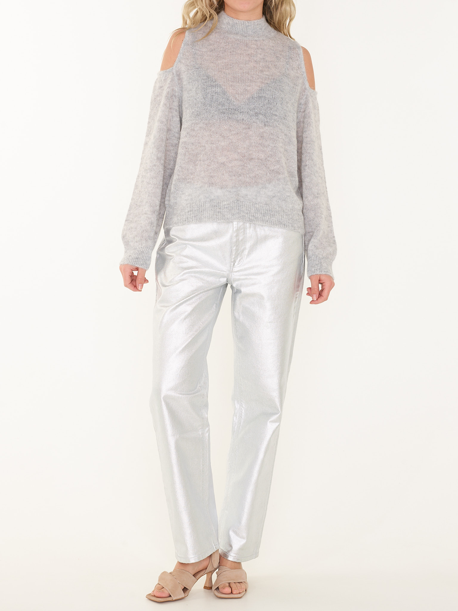 BROEK D6AXELLE STRAIGHT CROP
