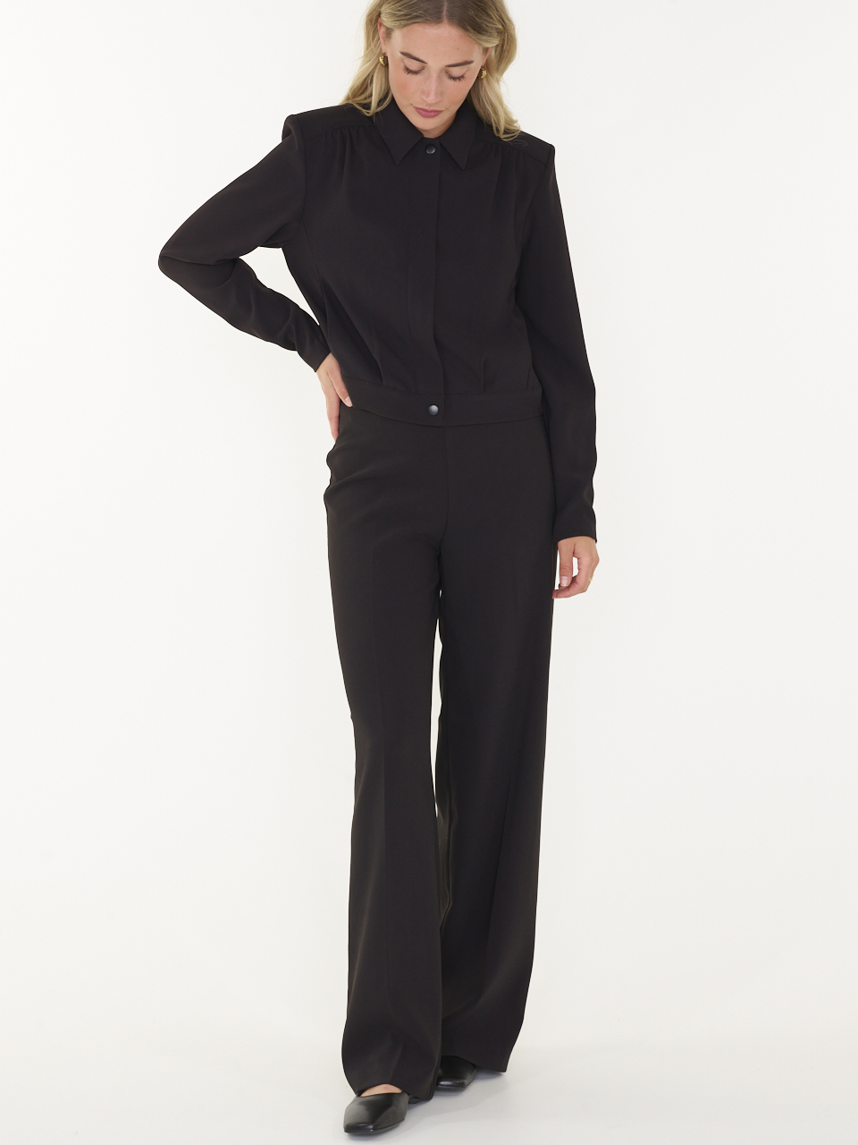 BROEK D6LUCAS WIDE LEG