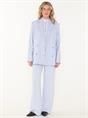 BROEK FABRI ELASTICATED WIDE LEG