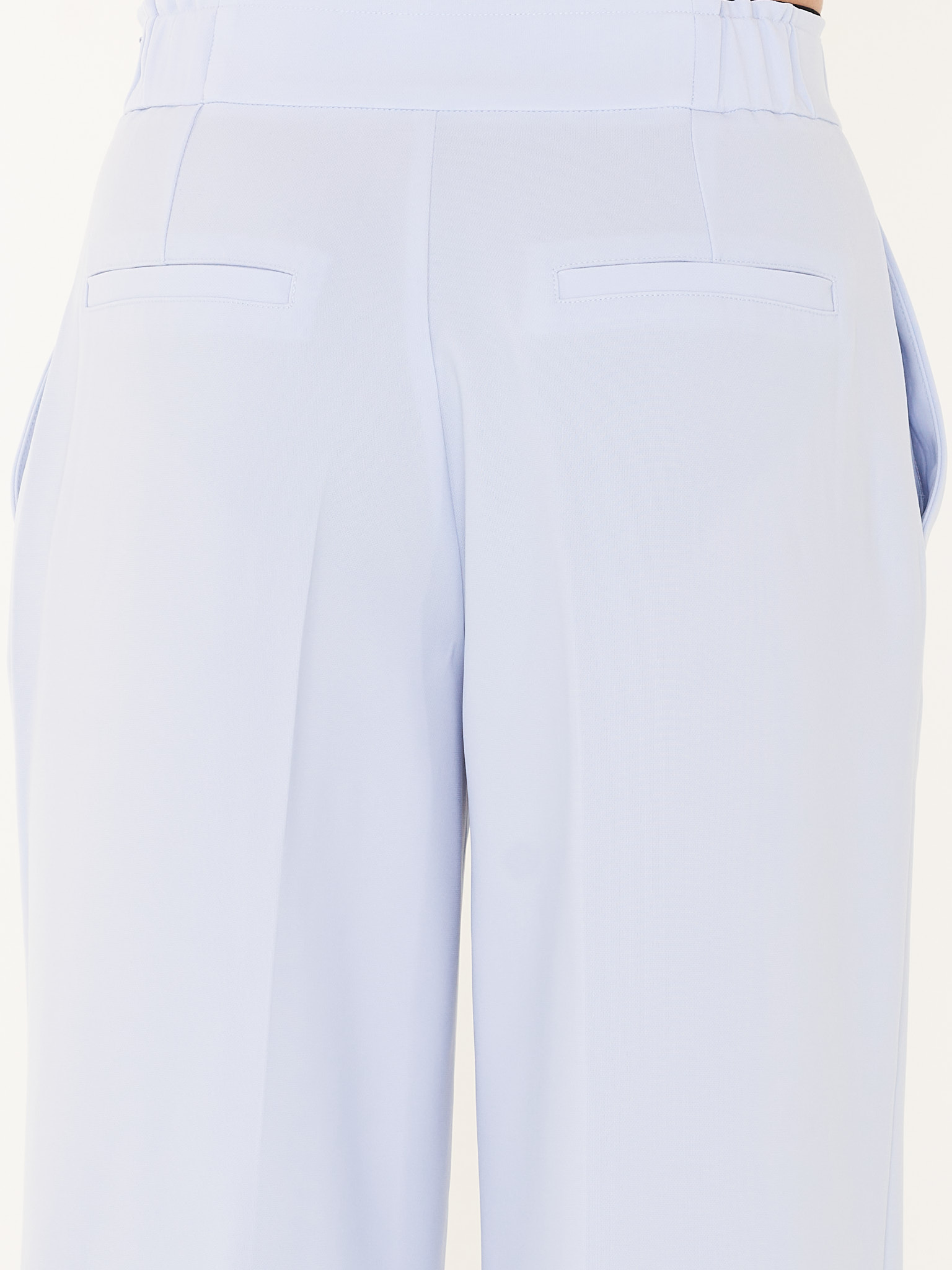 BROEK FABRI ELASTICATED WIDE LEG