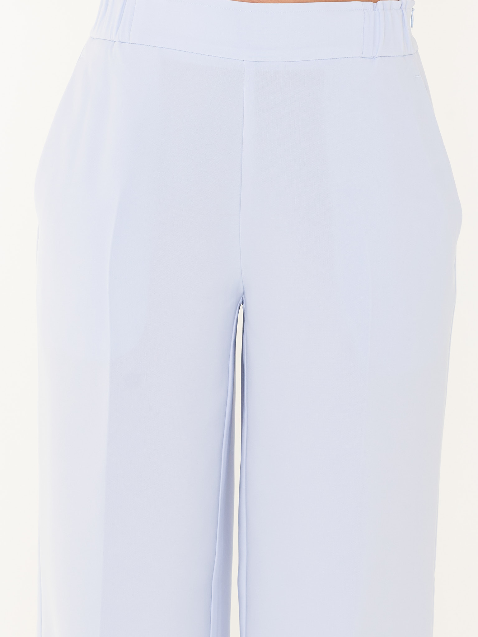 BROEK FABRI ELASTICATED WIDE LEG