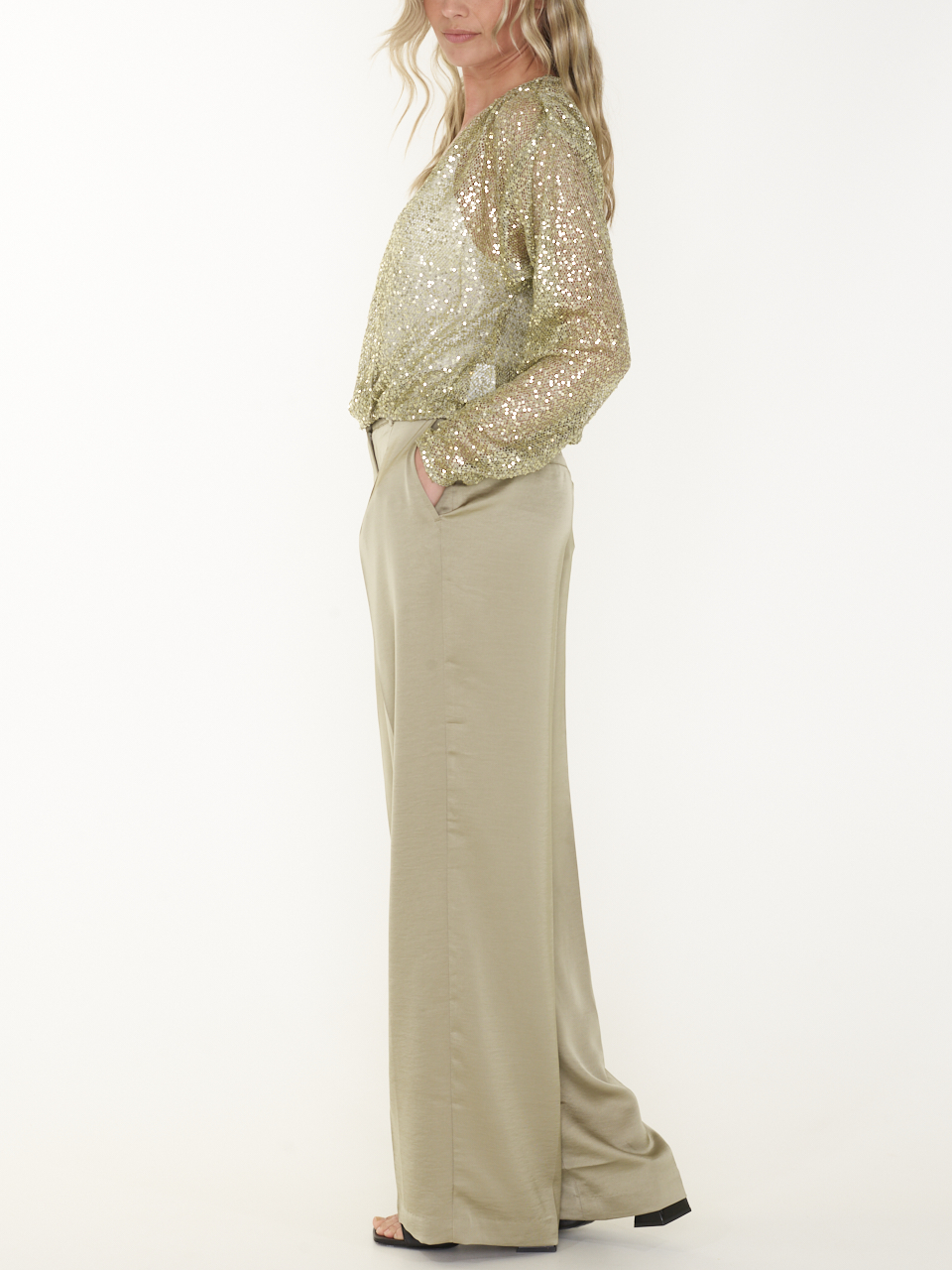BROEK JULES SATIN SMART