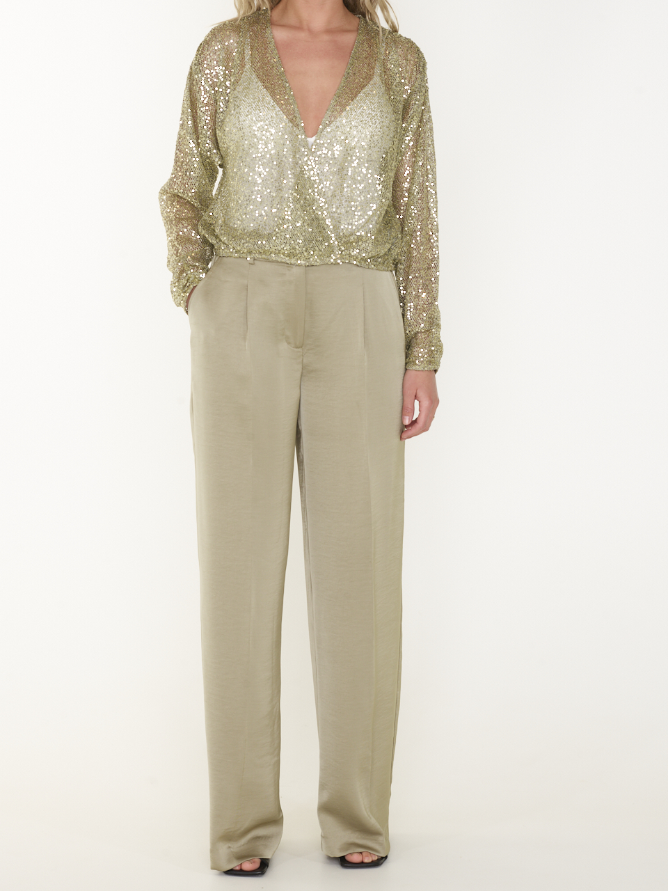 BROEK JULES SATIN SMART