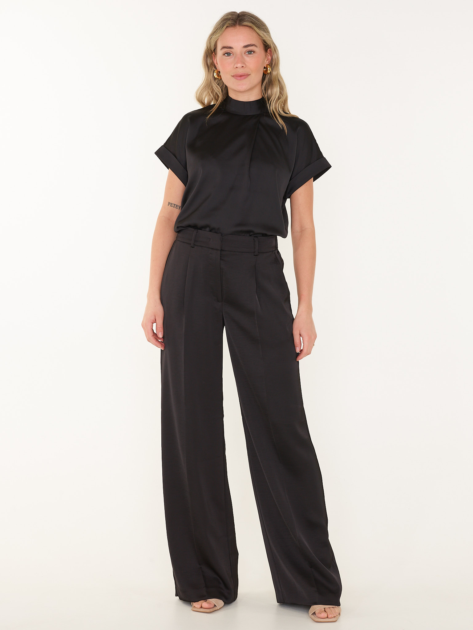 BROEK JULES SATIN