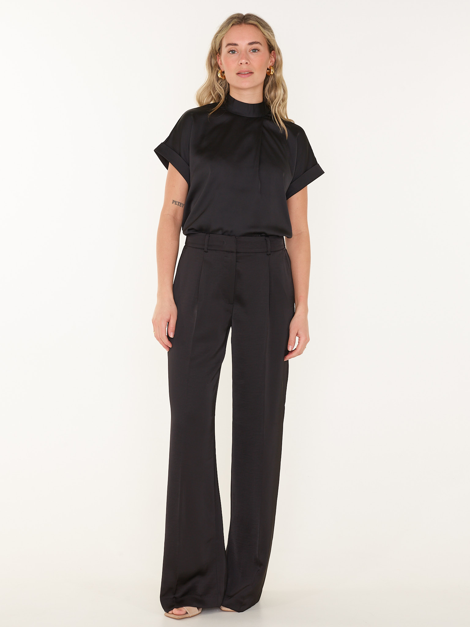 BROEK JULES SATIN