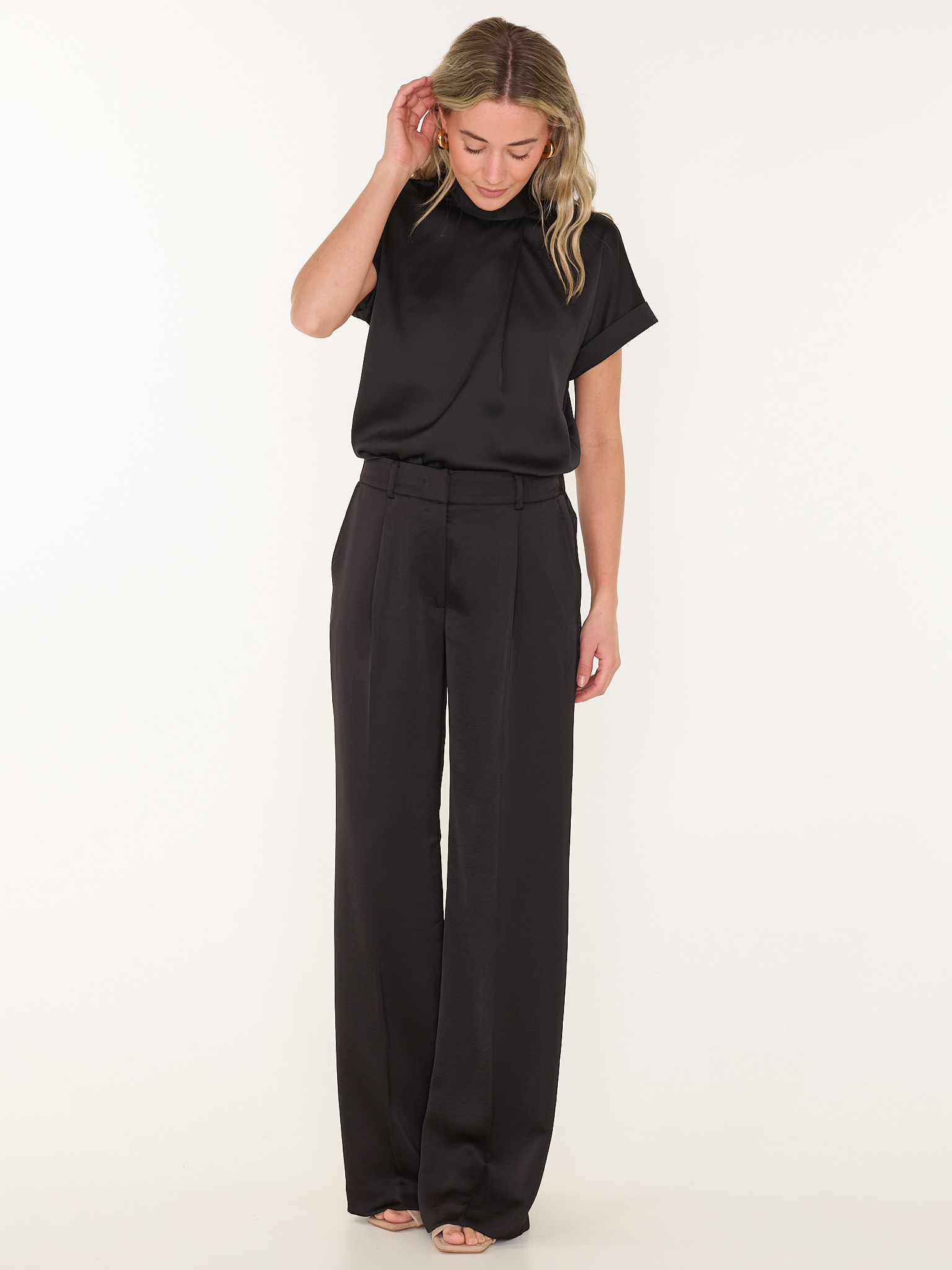 BROEK JULES SATIN
