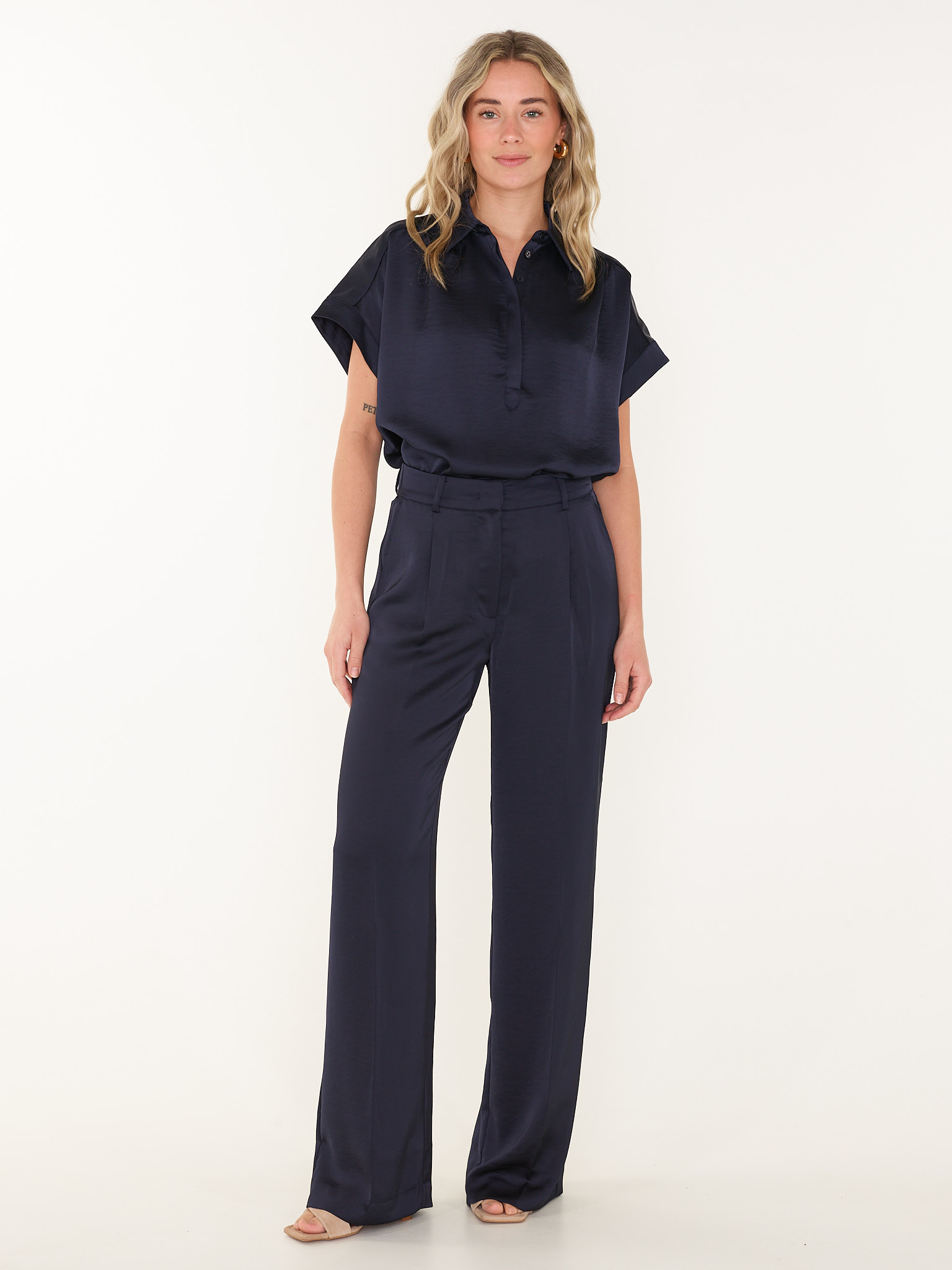 BROEK JULES SATIN