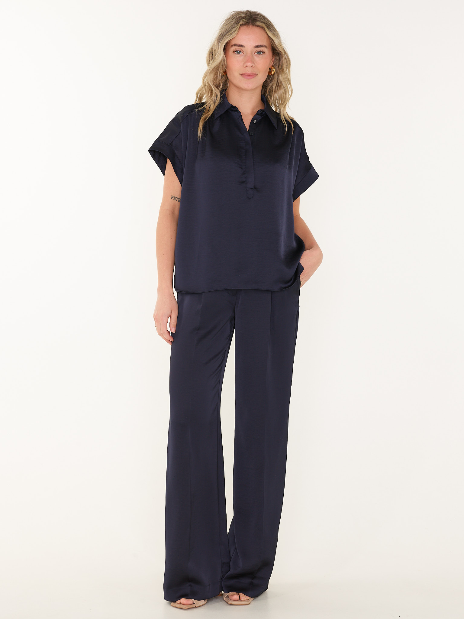 BROEK JULES SATIN