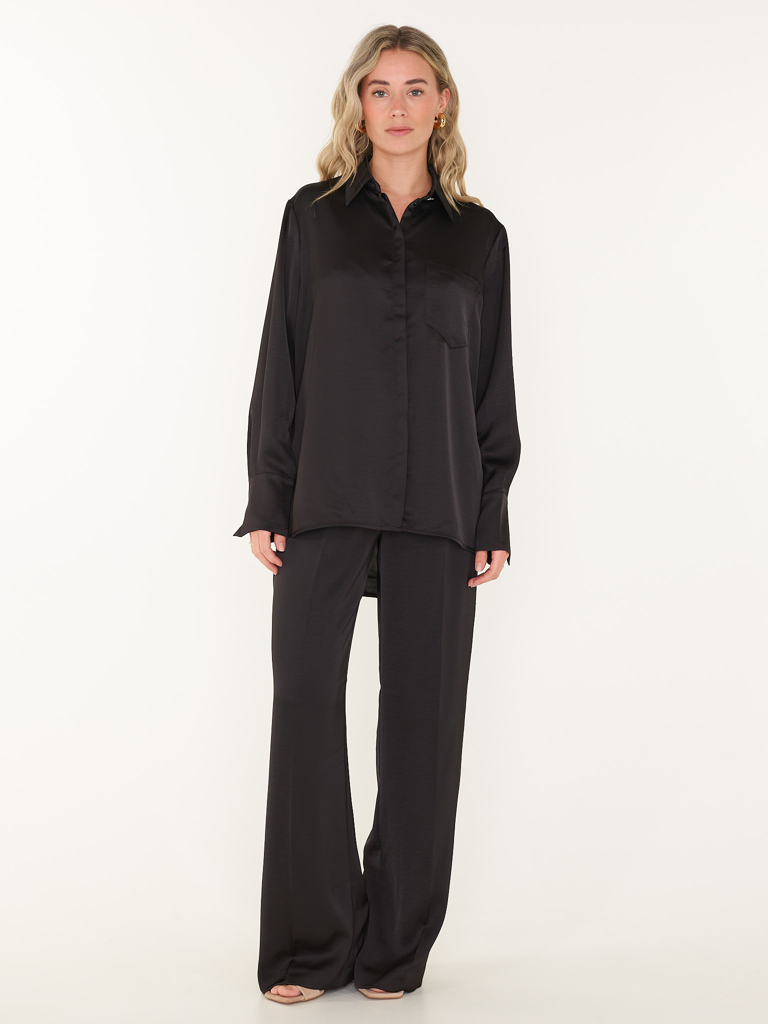 BROEK JULES SATIN