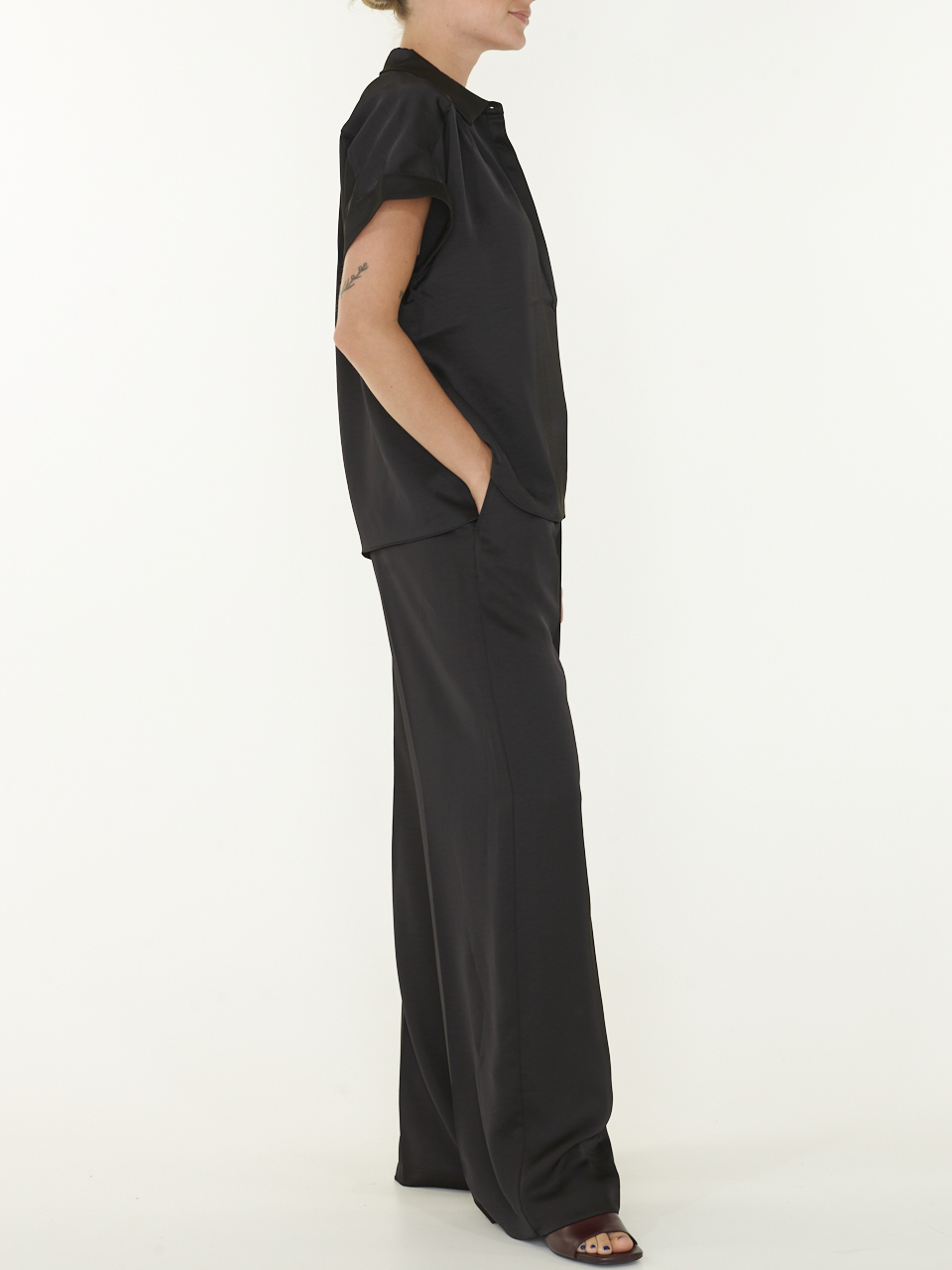 BROEK JULES SATIN