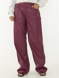 BROEK MID WAISTED PIPING