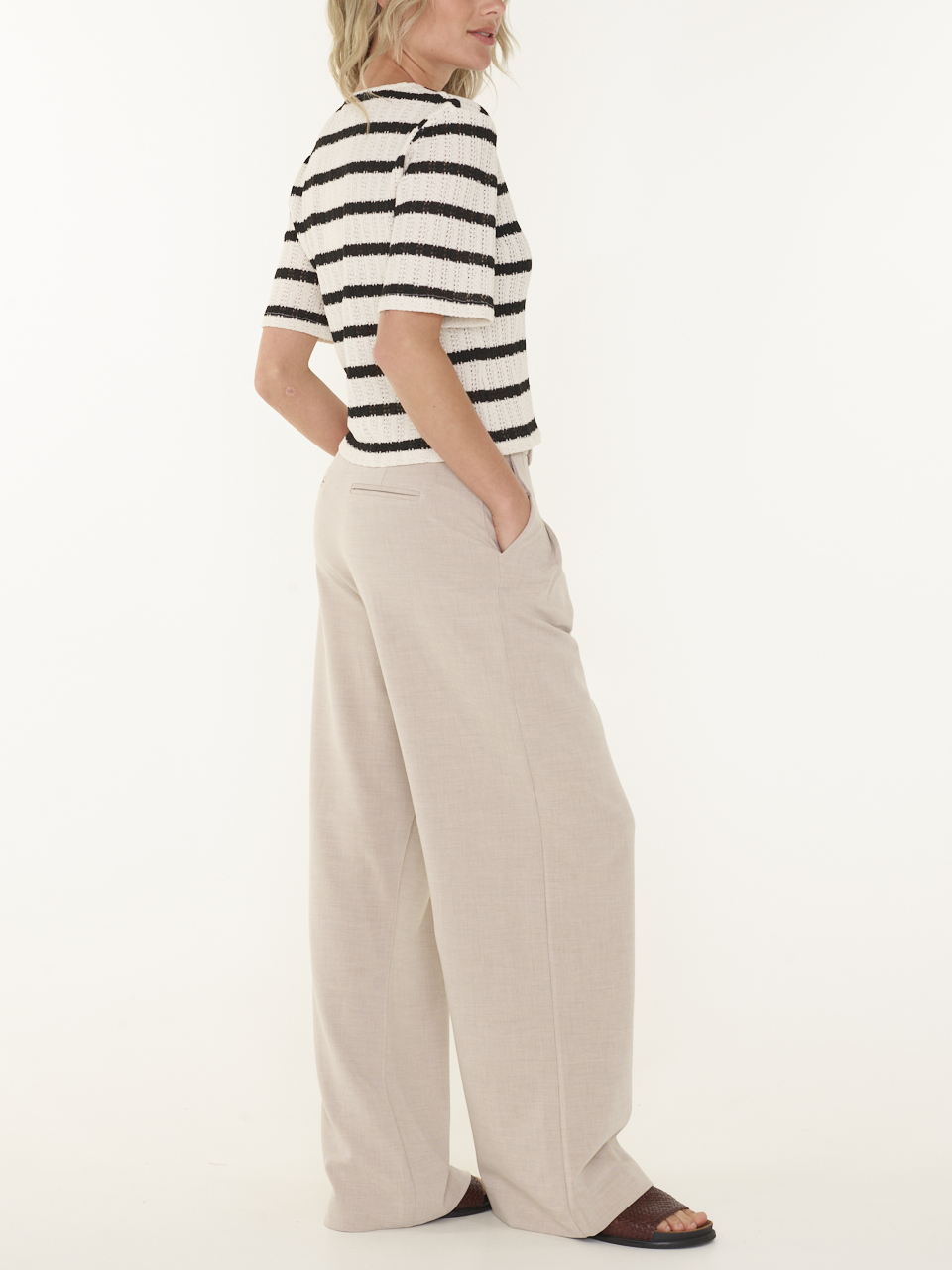 BROEK MSCHMIRABELLE MICHELLE HW PLEAT