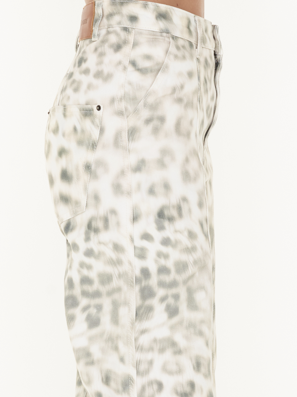 BROEK PRINTED CARGO DENIM