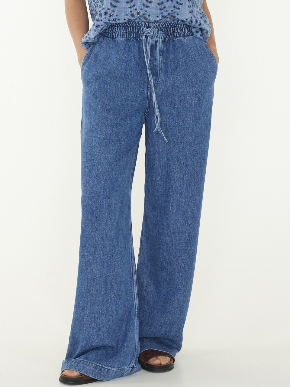 BROEK PULL-ON DENIM