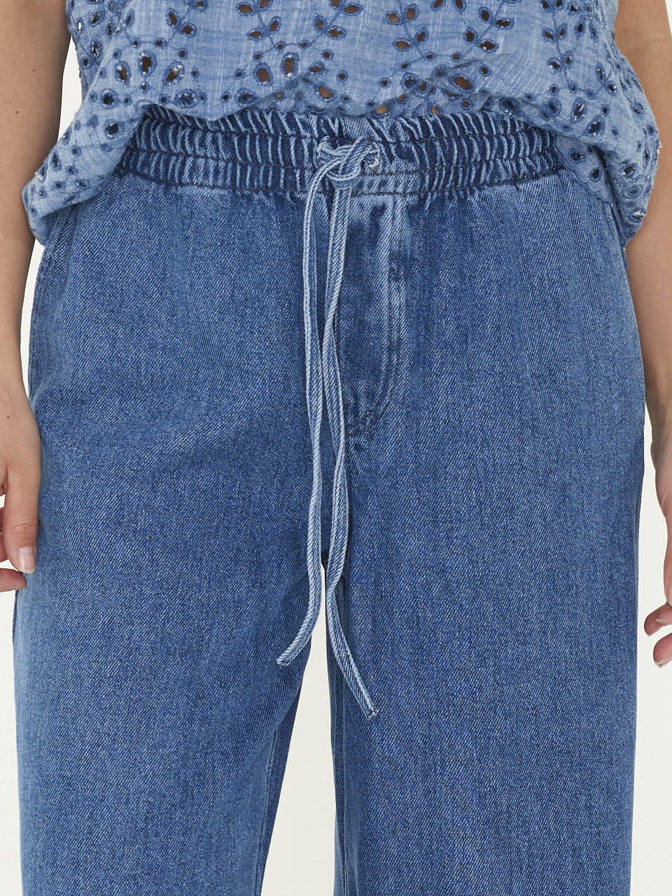 BROEK PULL-ON DENIM