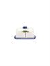 BUTTER DISH PALM TREE