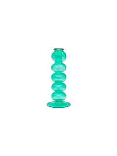 CANDLE HOLDER BLUE LAGOON BUBBLE