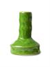 CANDLE HOLDER THE EMERALDS CERAMIC LIME GREEN S
