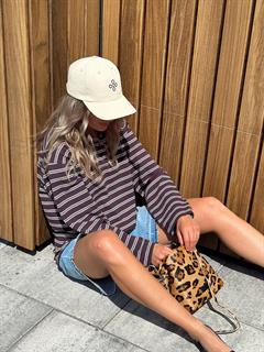 CAP CREME VINTAGE SMALL LOGO