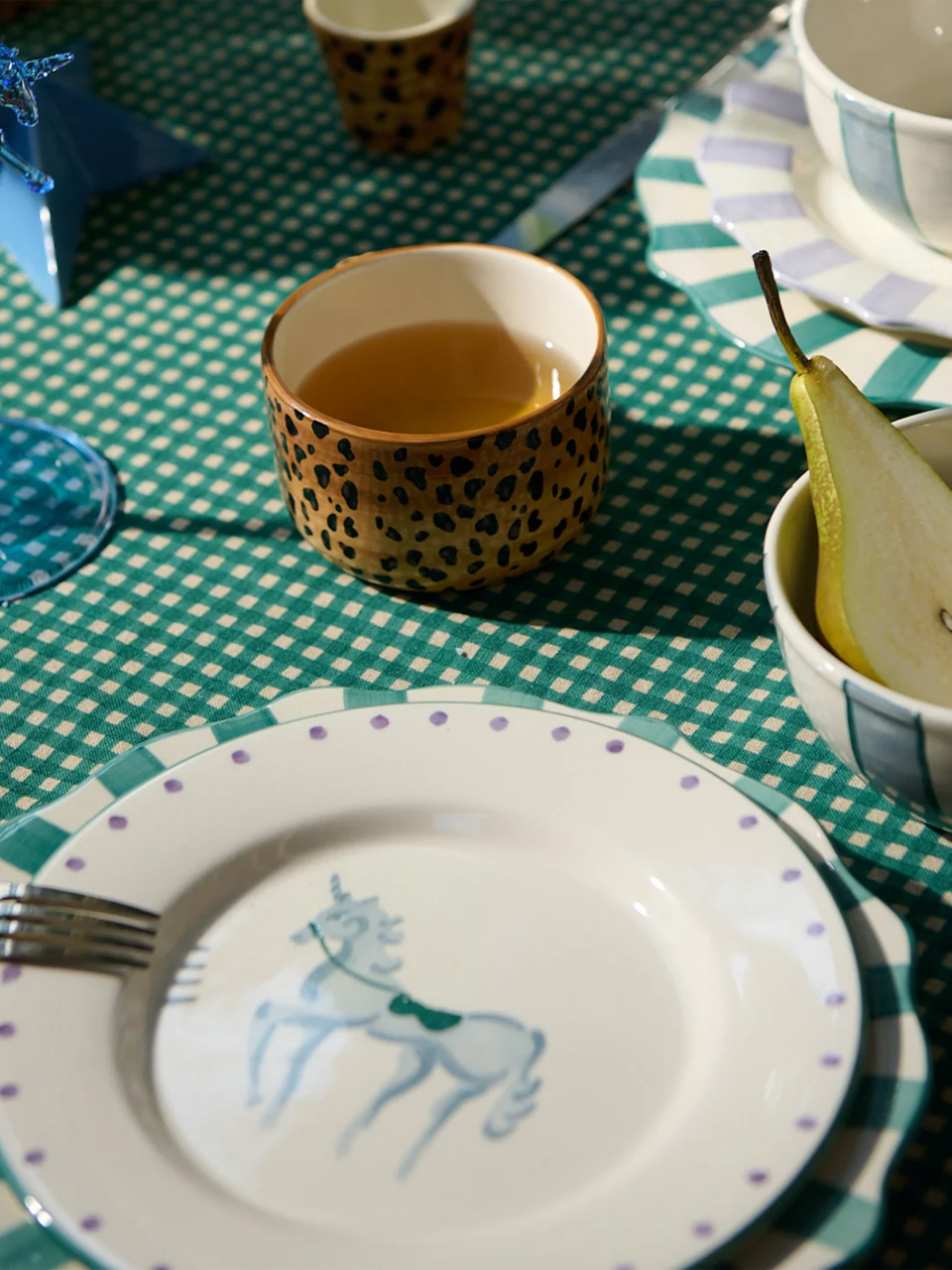 CAPPUCCINO MUG LEOPARD BROWN