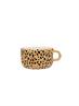 CAPPUCCINO MUG LEOPARD BROWN